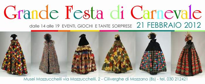 Carnavale 2012 ai Musei Mazzucchelli di Ciliverghe di Mazzano (BS)